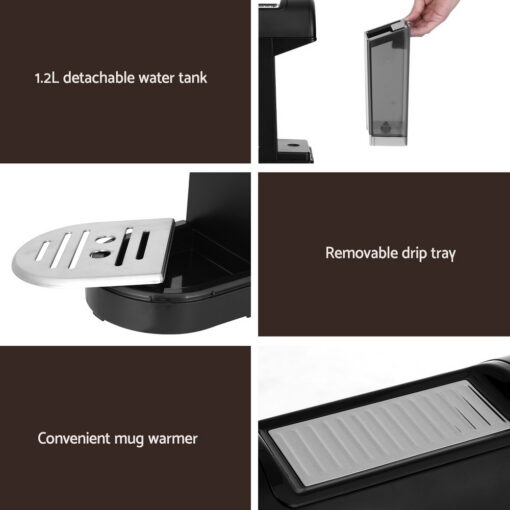 Devanti Espresso Machine for Perfect Coffee Every Morning – image 6