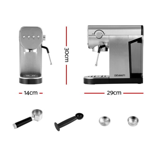Devanti Coffee Machine for Perfect Espresso Every Morning – image 2