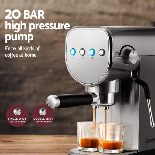 Devanti Coffee Machine for Perfect Espresso Every Morning – image 4