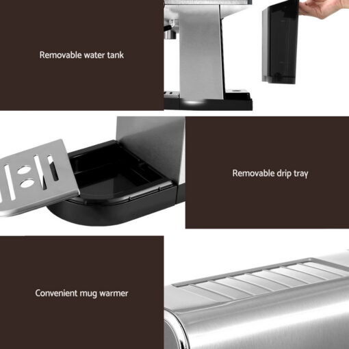 Devanti Coffee Machine for Perfect Espresso Every Morning – image 6
