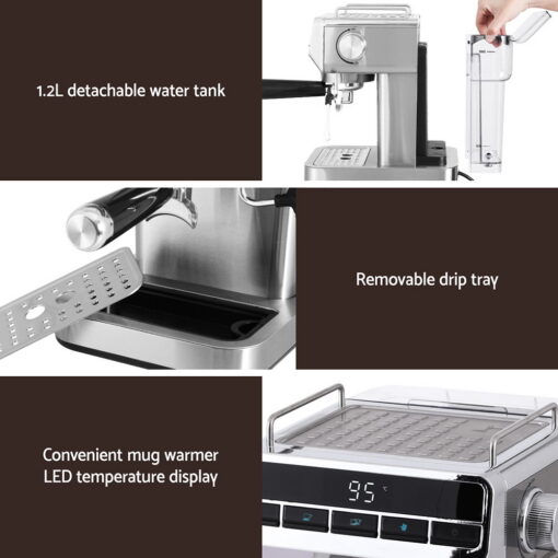 Devanti Coffee Machine: Perfect Espresso at Home – image 6