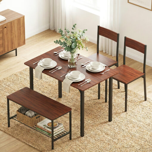 Artiss Dining Set with Storage Bench for Small Spaces – image 8