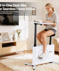 Everfit Exercise Bike Magnetic Desk Bike for Home Workouts - Image 4