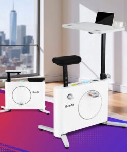 Everfit Exercise Bike Magnetic Desk Bike for Home Workouts - Image 9