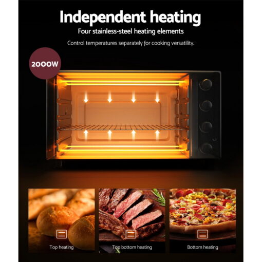 Devanti 60L Convection Oven - Versatile Cooking Solution – image 5