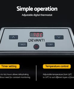 Devanti Food Dehydrator for Healthy Snack Creation - Image 7