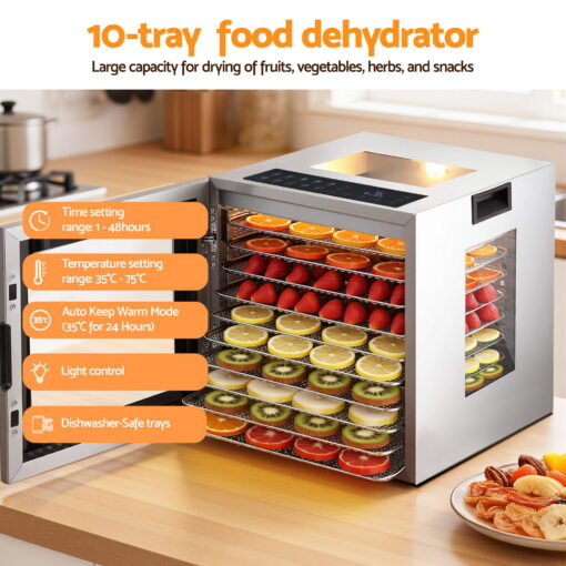 Devanti Food Dehydrator for Healthy Snack Making – image 5