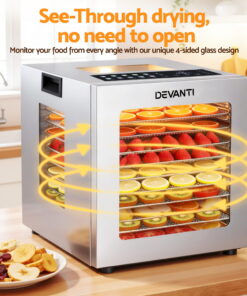 Devanti Food Dehydrator for Healthy Snack Making - Image 6