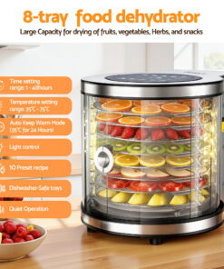 Devanti Food Dehydrator - Perfect for Healthy Snacks - Image 4