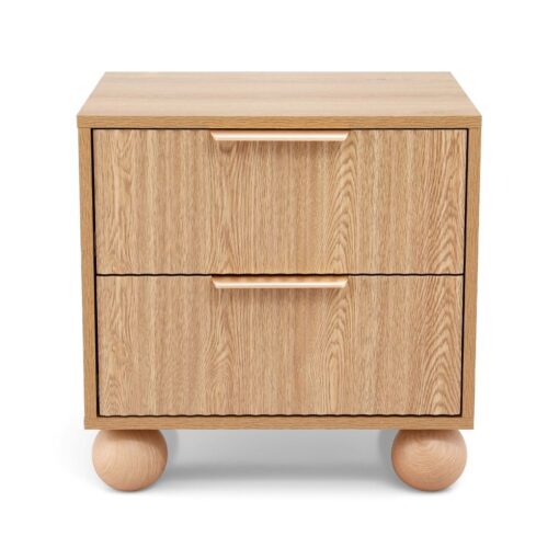 Artiss 2-Pack Pine Bedside Tables, 2 Drawers – image 4