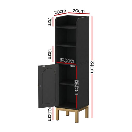 Artiss Bathroom Storage Cabinet with Adjustable Shelves – image 3