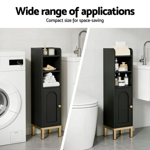 Artiss Bathroom Storage Cabinet with Adjustable Shelves – image 7