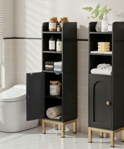 Artiss Bathroom Storage Cabinet with Adjustable Shelves - Image 9
