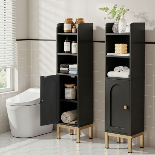 Artiss Bathroom Storage Cabinet with Adjustable Shelves – image 9