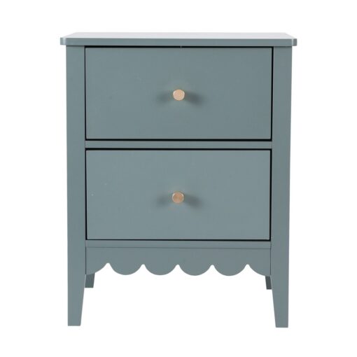 Artiss Green 2-Drawer Bedside Tables, Set of 2 – image 4