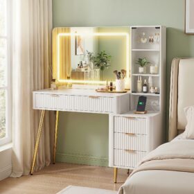Artiss Dressing Table LED Vanity Desk for Elegant Beauty – image 1