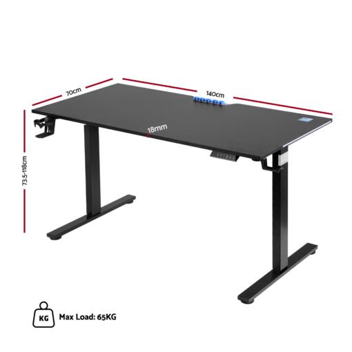 Artiss Electric Standing Desk for Gaming Comfort – image 2