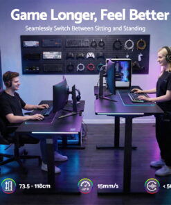 Artiss Electric Standing Desk for Gaming Comfort - Image 5