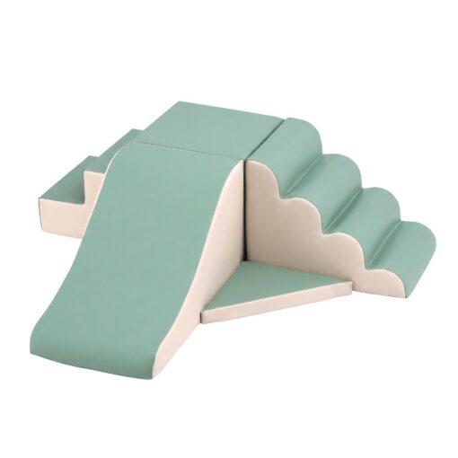 Keezi 4-Piece Foam Climbing Blocks with Rocker – image 9