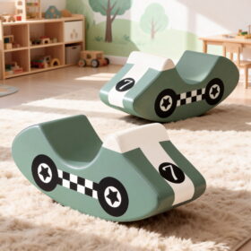 Keezi Green Foam Climbing Rocker Block – image 1