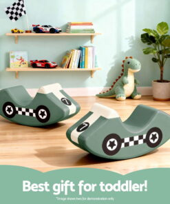 Keezi Green Foam Climbing Rocker Block - Image 4