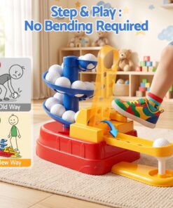 Keezi Kids Golf Set with Foot Pedal Launcher - Image 5