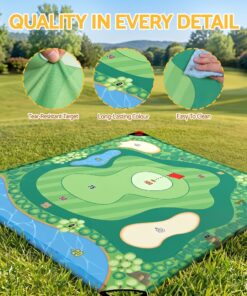 Keezi Kids Golf Chipping Game, 24 Sticky Balls - Image 5