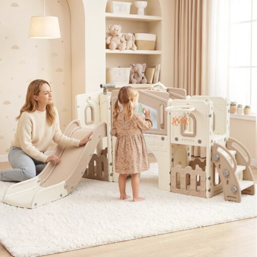Keezi Kids Slide Set with Drawing Board – image 9