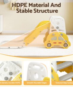 Keezi Kids Indoor Slide Set with Drawing Board - Image 8