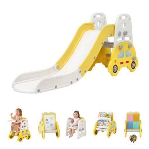 Keezi Kids Indoor Slide Set with Drawing Board – image 9