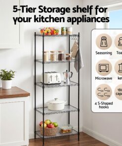 Artiss Kitchen Rack Shelf - Space-Saving Storage Solution - Image 6