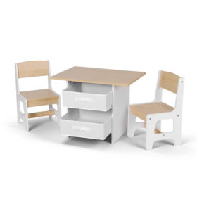 Keezi Kids Table and Chairs Set for Creative Playtime – image 1