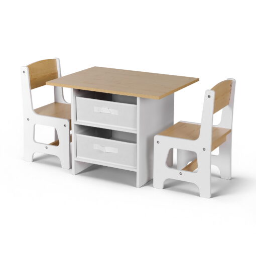 Keezi Kids Table and Chairs Set for Creative Playtime – image 3