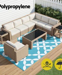 Gardeon Outdoor Rug - Versatile Patio Solution - Image 4