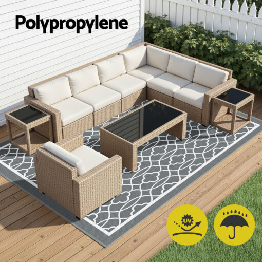 Gardeon Outdoor Rug - Versatile Patio Solution – image 4