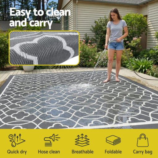 Gardeon Outdoor Rug - Versatile Patio Solution – image 5