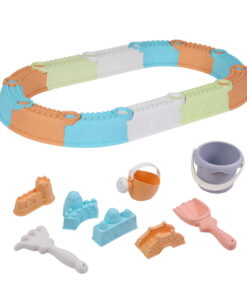 Keezi Kids Sandpit Set with 184cm Beach Fence - Image 3