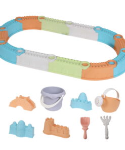 Keezi Kids Sandpit Set with 184cm Beach Fence - Image 8