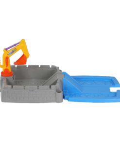 Keezi 2-in-1 Kids Sandpit with Working Excavator - Image 3