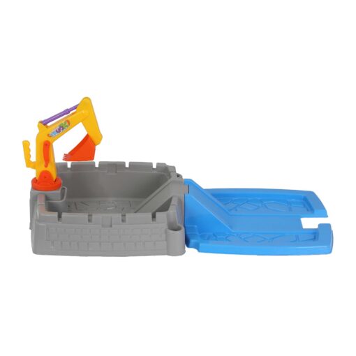 Keezi 2-in-1 Kids Sandpit with Working Excavator – image 3
