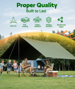 Instahut Tarp 3x4m - Heavy Duty Waterproof Solution - Image 4