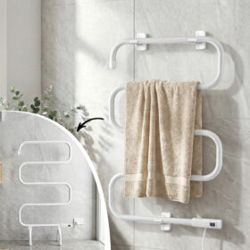 Devanti Heated Towel Rail - Warm, Dry Towels Anytime – image 1