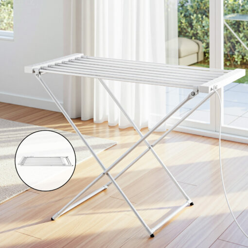 Devanti Heated Towel Rail - Quick Drying Solution – image 1