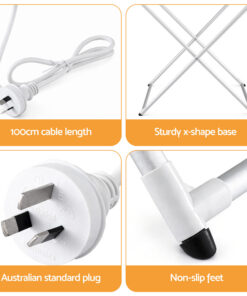 Devanti Heated Towel Rail - Quick Drying Solution - Image 9