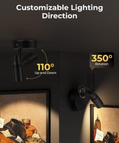 Rechargeable Indoor Spotlight for Art & Plants - 2 Pack - Image 5