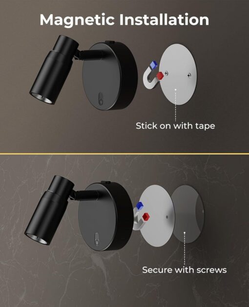 Rechargeable Indoor Spotlight for Art & Plants - 2 Pack – image 8