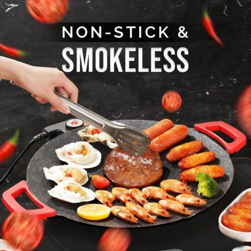 Smokeless Indoor Electric Grill for Easy Cooking – image 2