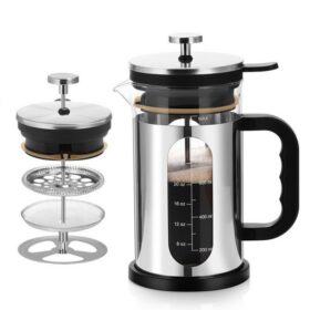 Borosilicate Glass French Press for Perfect Coffee & Tea – image 1