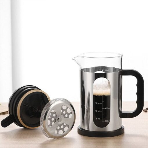 Borosilicate Glass French Press for Perfect Coffee & Tea – image 2