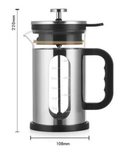Borosilicate Glass French Press for Perfect Coffee & Tea - Image 8